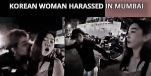 Indian incident where south korean girl get harassment by local boys